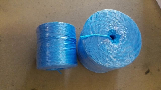 3mm 4mm Farm Use Twisted Banana Twine Hay Baler Rope Blue PP Baler Twine