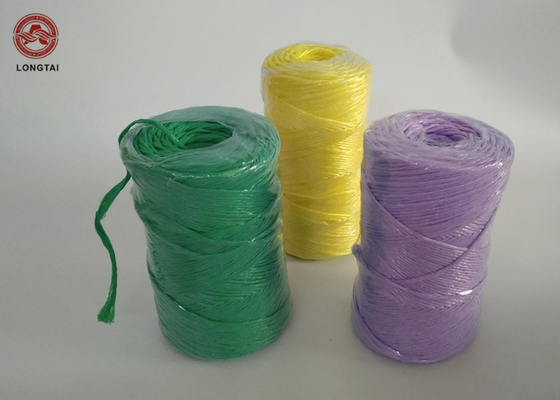 Split Film Twisted String PP Twine For Greenhouse 6000D-9000D PP Packing Rope