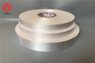 Flexible Foamed PP Tape White Binding Film 0.13mm For Power and Communication Cable