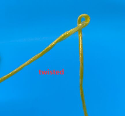 Polypropylene split film rope pp baler twine for hay square and packaging