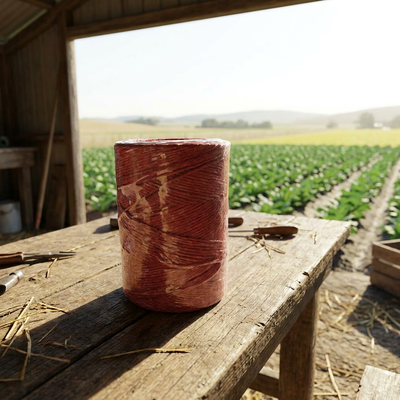 1200D Tex PP Twine Twisted 3 Strand Agricultural Binding Twine