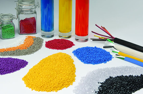Solid Compounds Rigid PVC Granules Insulation Cable 16N/Sq.mm Tensile Strength