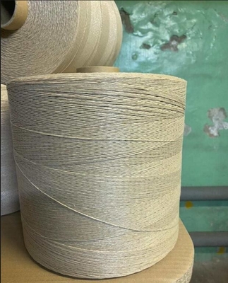 4200D Twisted 2 Ply Sausage Loop PP Twine Polypropylene Thread Fibrilated